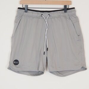 Bylt Premium Basics Mens Lined Active+ Shorts Sz Large Athletic Active Gym Mesh
